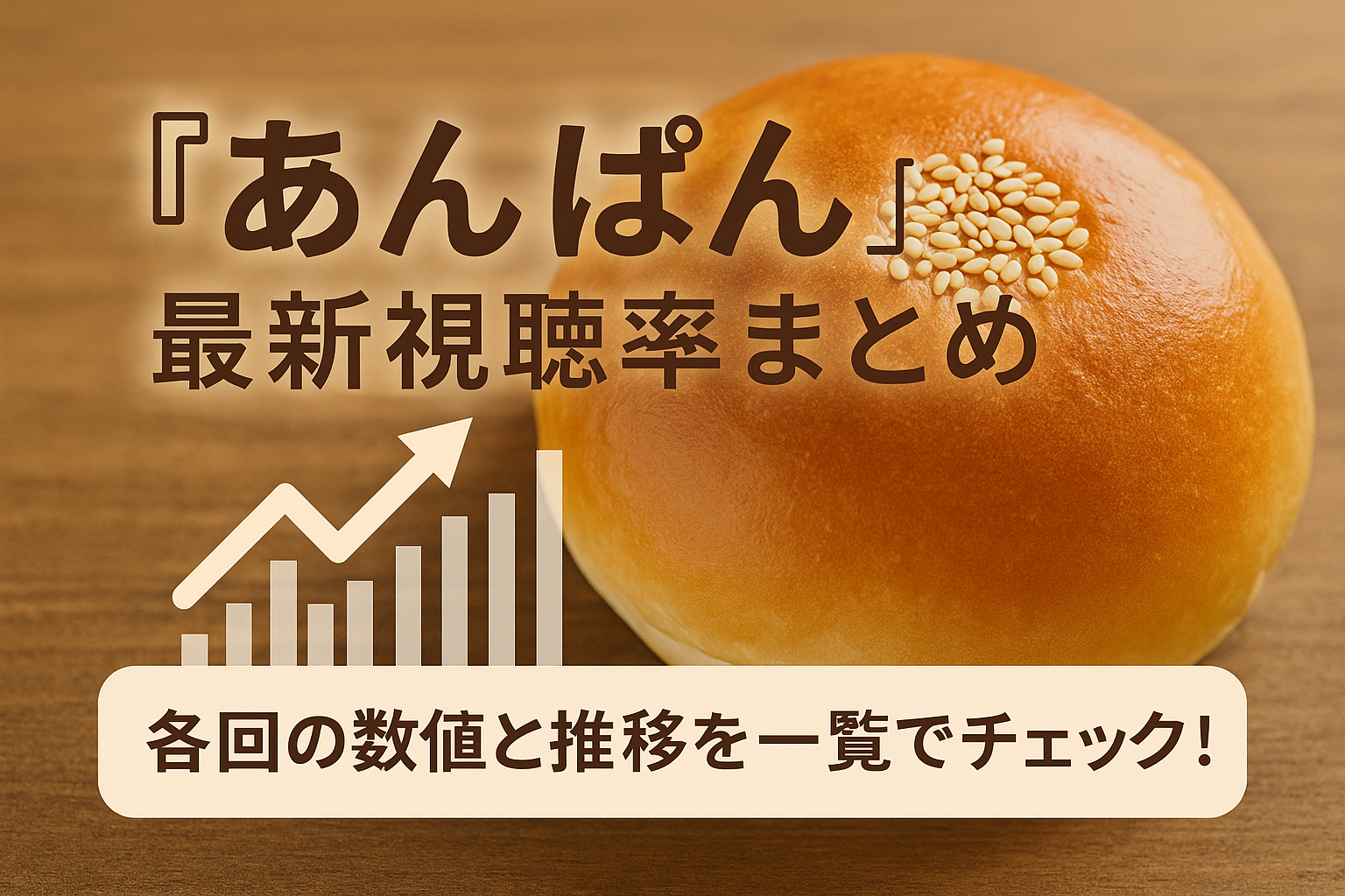 『あんぱん』最新視聴率まとめ｜各回の数値と推移を一覧でチェック！