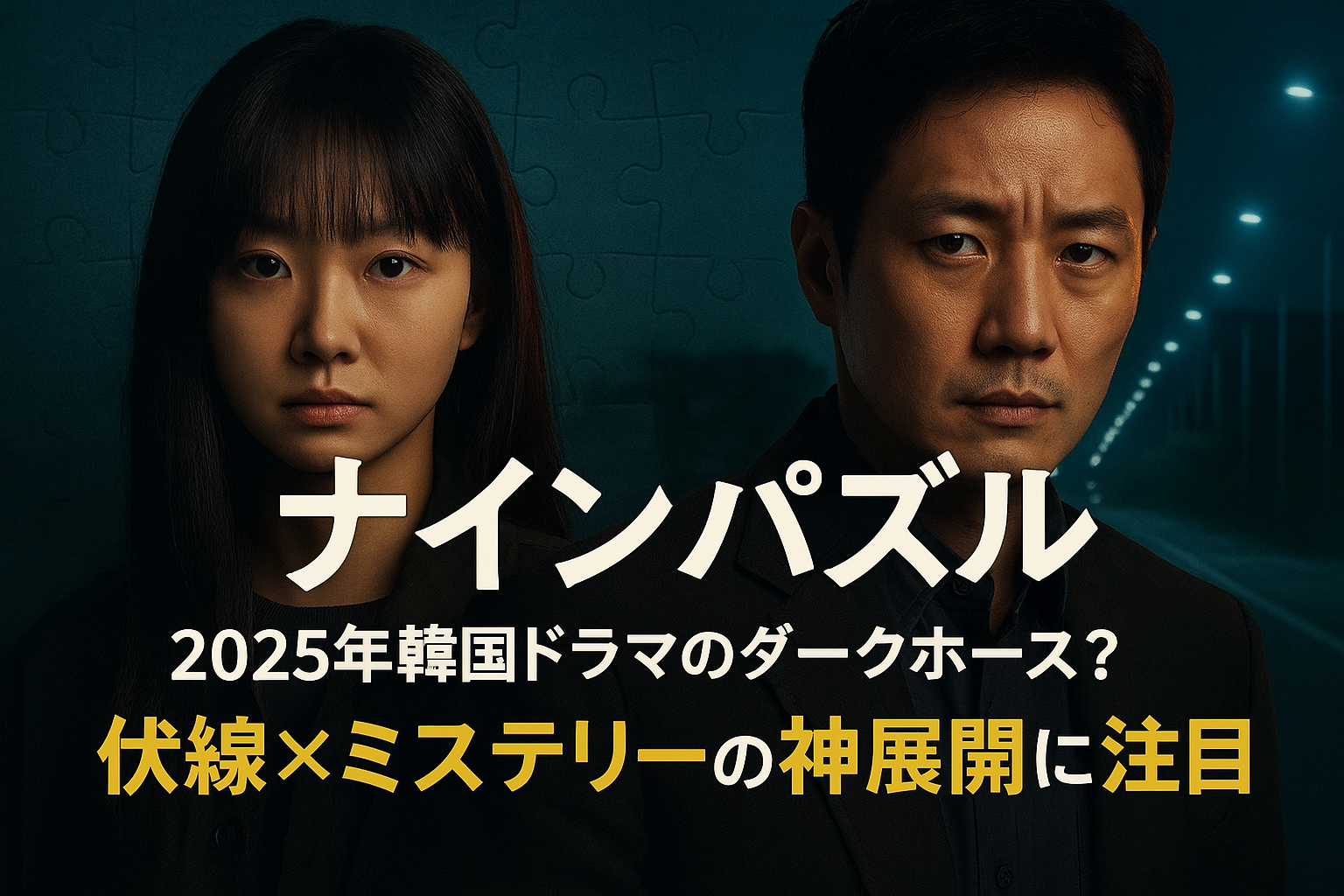 ナインパズル｜2025年韓国ドラマのダークホース？伏線×ミステリーの神展開に注目
