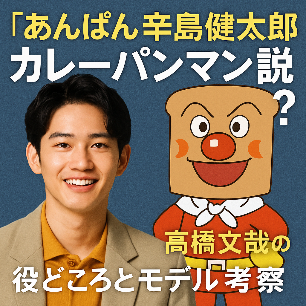 『あんぱん』辛島健太郎はカレーパンマン？高橋文哉の役どころとモデル考察