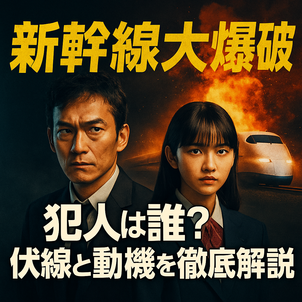 【ネタバレ注意】『新幹線大爆破』犯人は誰？ラストまでの伏線と衝撃の動機を解説