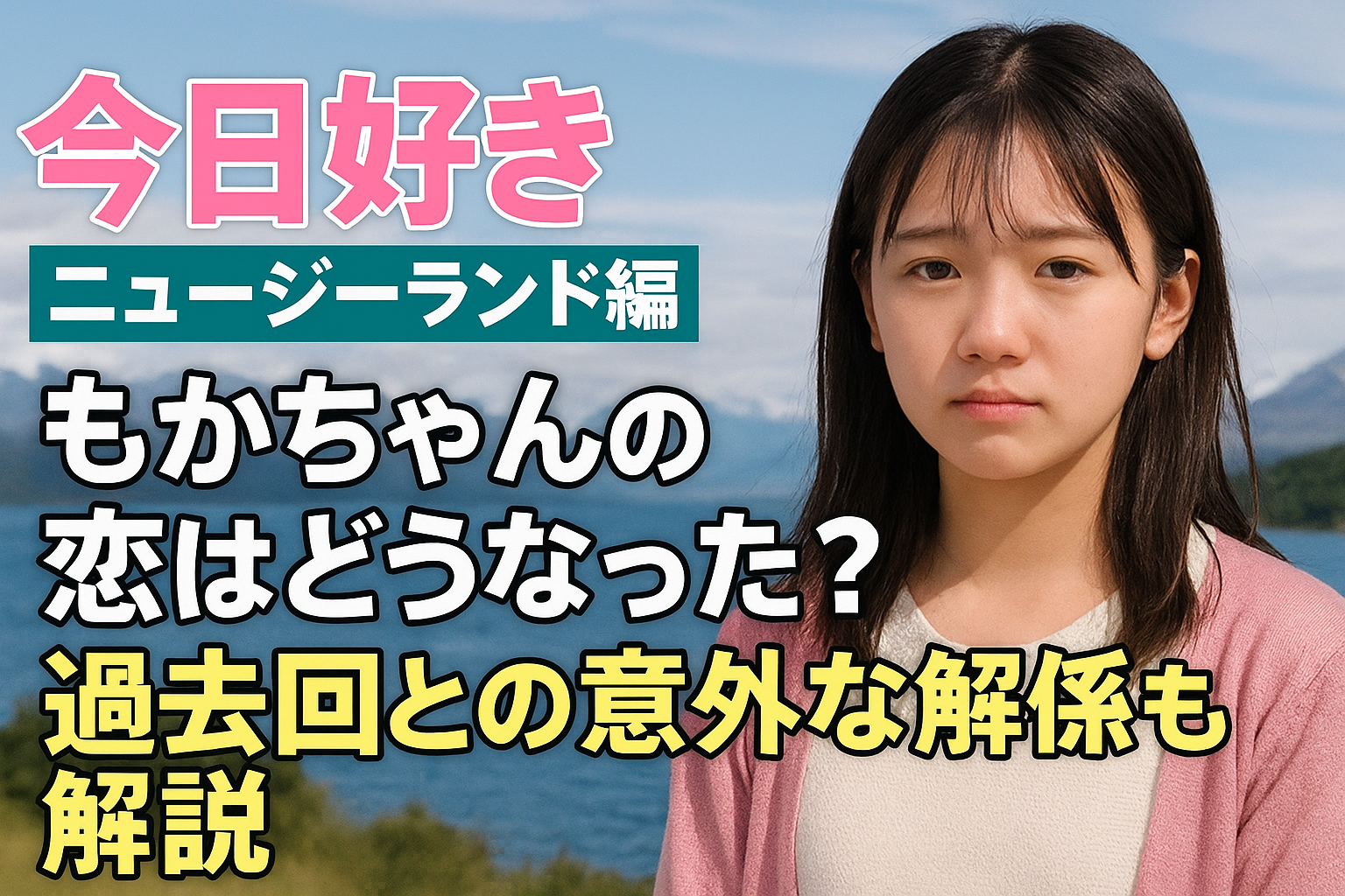 今日好きニュージーランド編でもかちゃんの恋はどうなった？過去回との意外な関係も解説