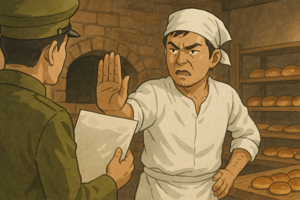 草吉が乾パンを拒否した本当の理由