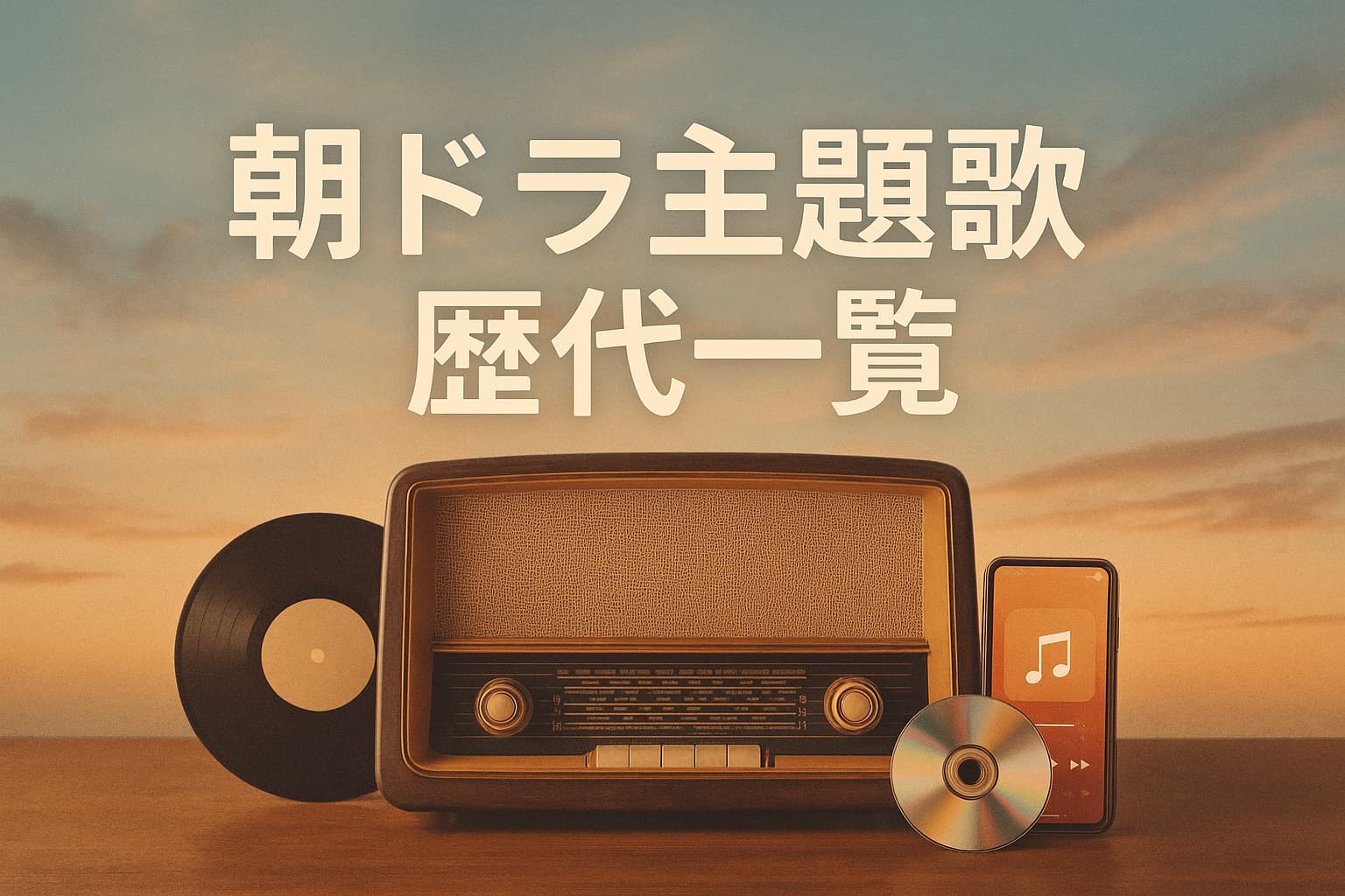 【2025年最新版】NHK朝ドラ主題歌歴代一覧｜名曲・歌詞・CD情報＆人気ランキング完全ガイド