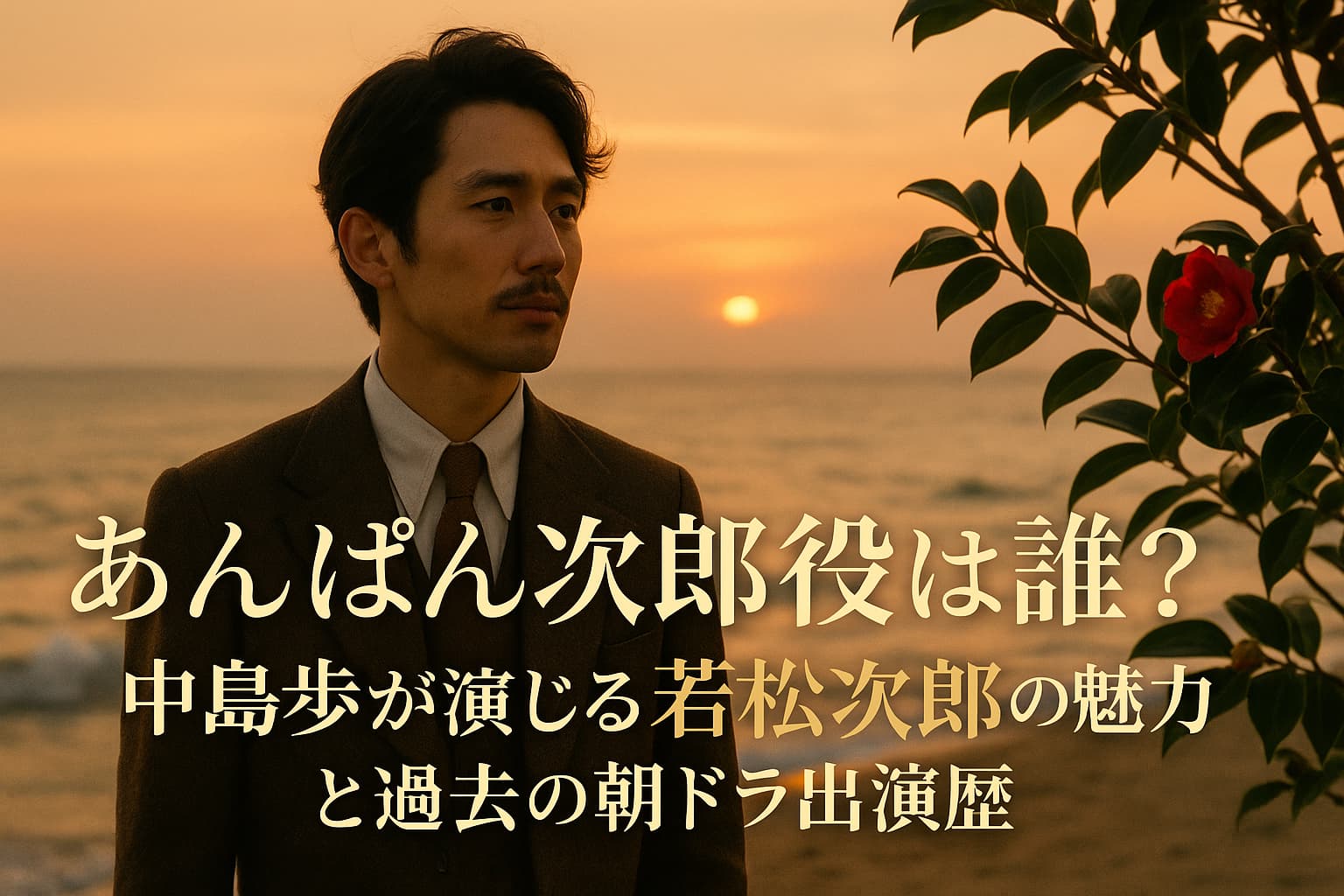 あんぱん次郎役は誰？中島歩が演じる“若松次郎”の魅力と過去の朝ドラ出演歴