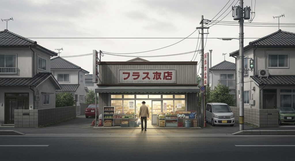 “よつばスーパー”が示す、過去と現在の交差点